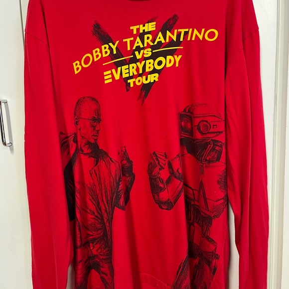 The Bobby Tarantino vs everybody tour shirt. Logic Mf Kyle red XL shirt - Picture 4 of 4